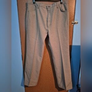 Men's Wrangler® Wrancher 82HT Heather Tan Dress Pants Sizes